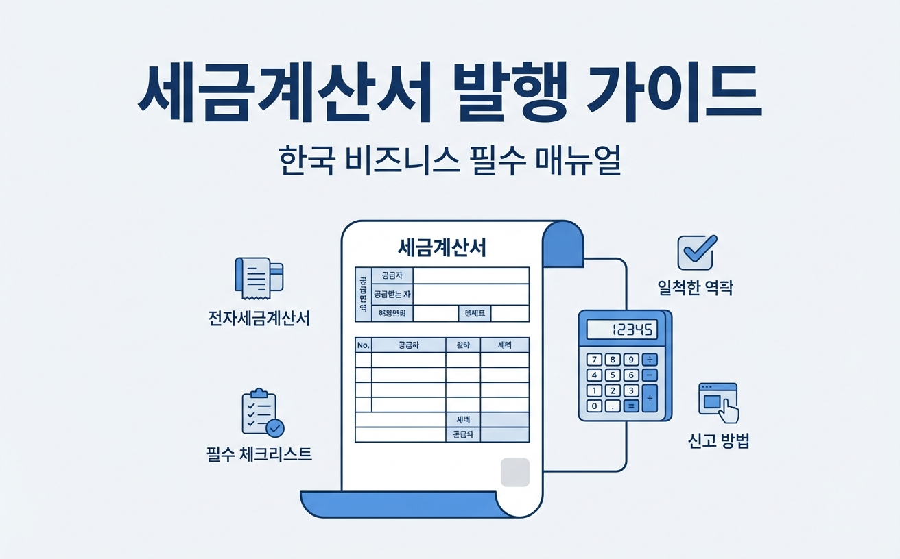 세금계산서 발행 방법 총정리 (2026년 최신)