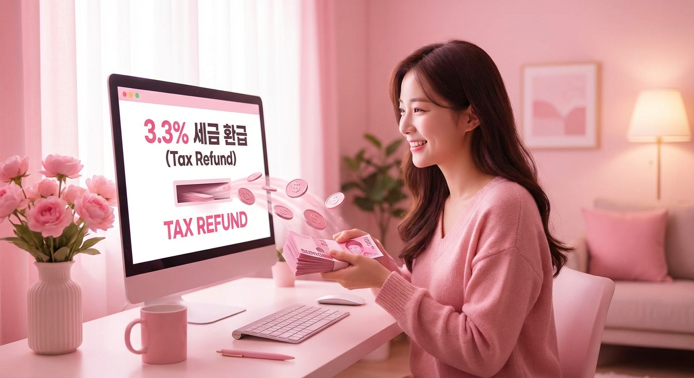 프리랜서 3.3% 세금 환급받는 방법 (IT/디자인 필독)
