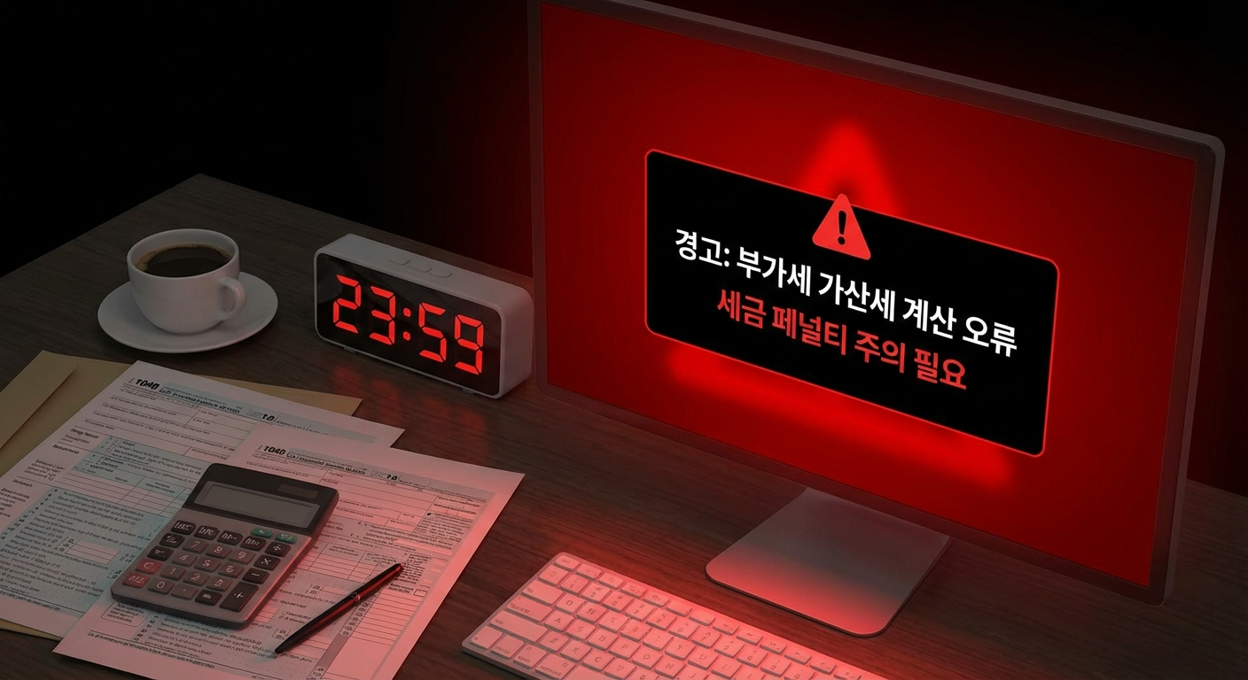 부가세 신고 안 했을 때 가산세 총정리 (계산법 포함)