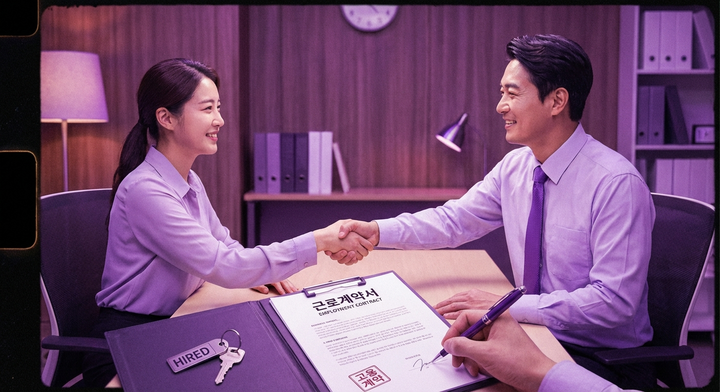 근로계약서 작성 방법 (양식 다운로드 포함)