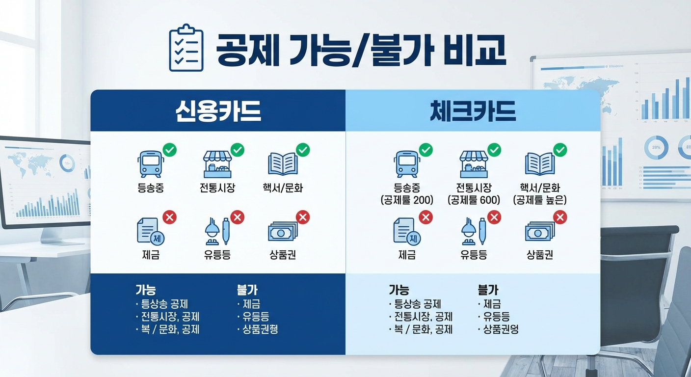 사업자카드 공제 vs 불공제 항목 총정리
