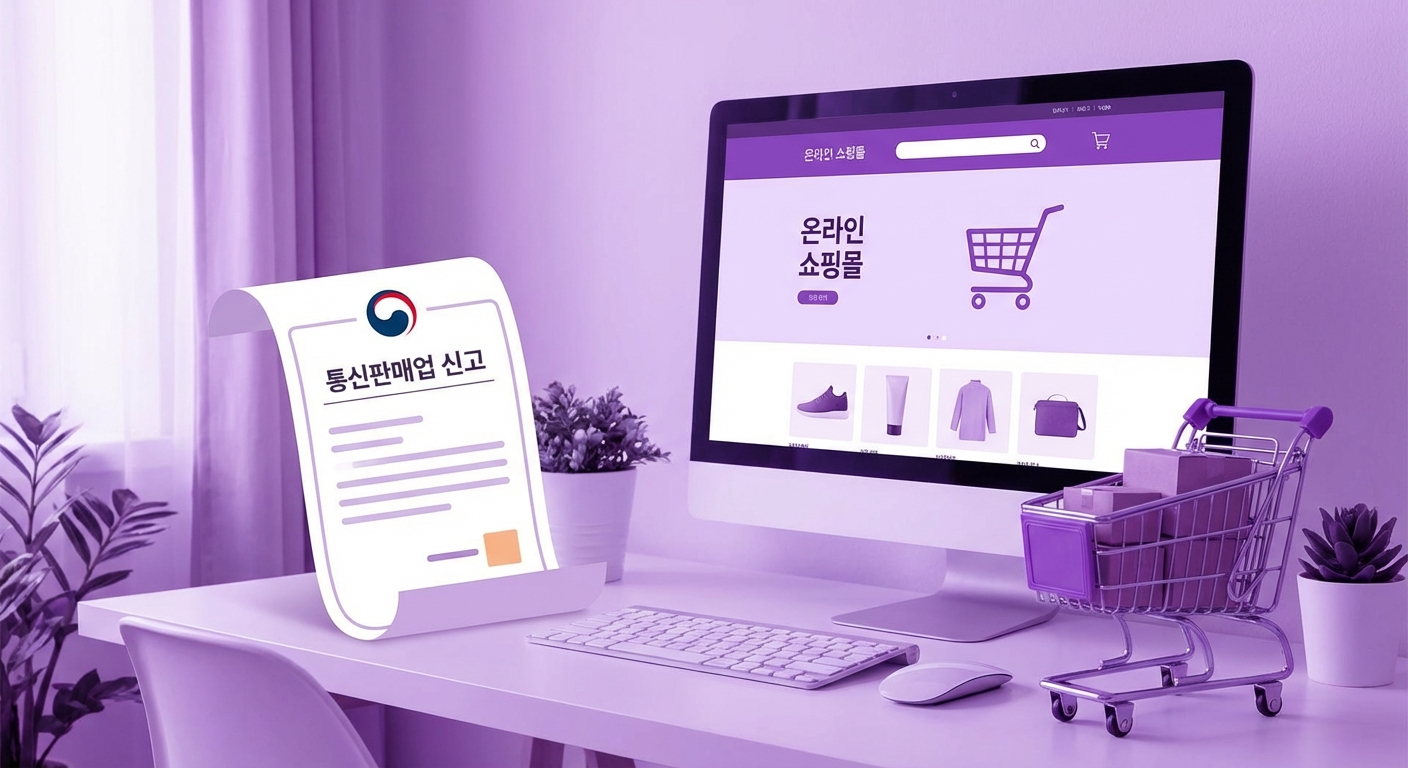 통신판매업 신고 방법 (온라인 쇼핑몰 필수)
