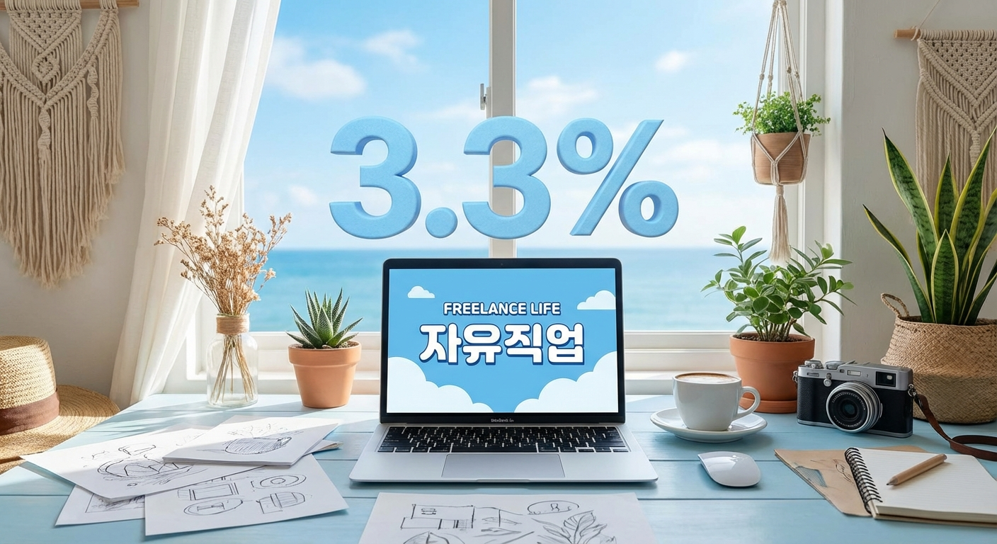 프리랜서 3.3% 세금 총정리 (종소세 신고 방법)