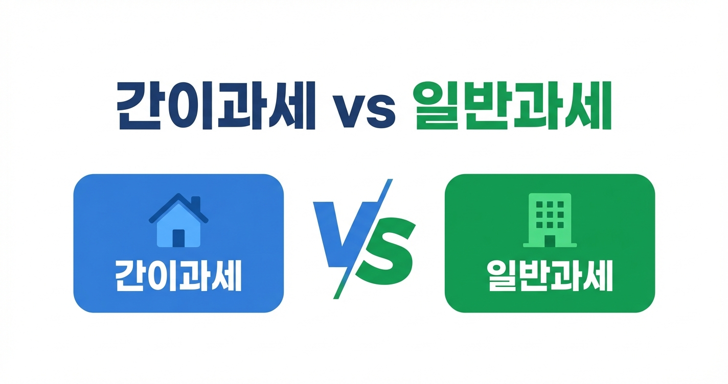 간이과세자 vs 일반과세자 차이점 완벽 비교 (2026년)